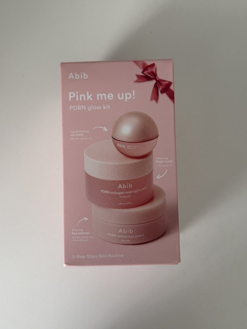 NWT Abib Pink Me Up PDRN Glow Kit